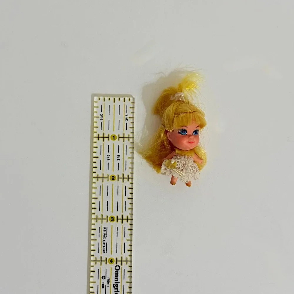 Vintage Mattel LIDDLE KIDDLES Honeysuckle Style 3704 Kiddle Kologne Doll 1968 2